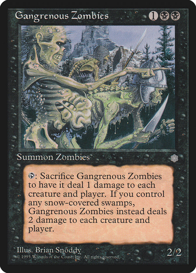 Gangrenous Zombies [Ice Age] | Magic Magpie