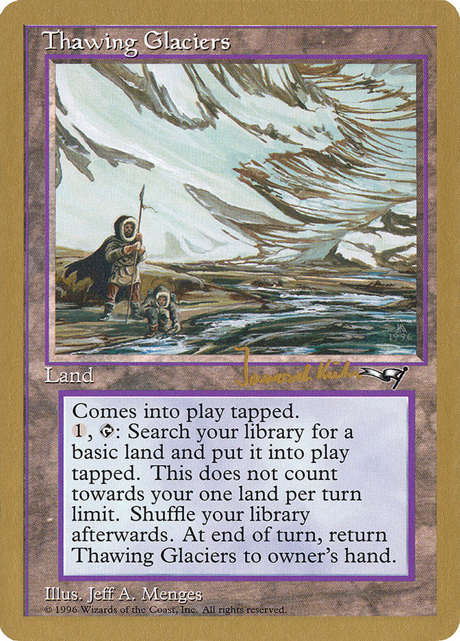 Thawing Glaciers (Janosch Kuhn) [World Championship Decks 1997] | Magic Magpie