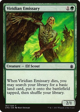 Viridian Emissary [Commander Anthology] | Magic Magpie