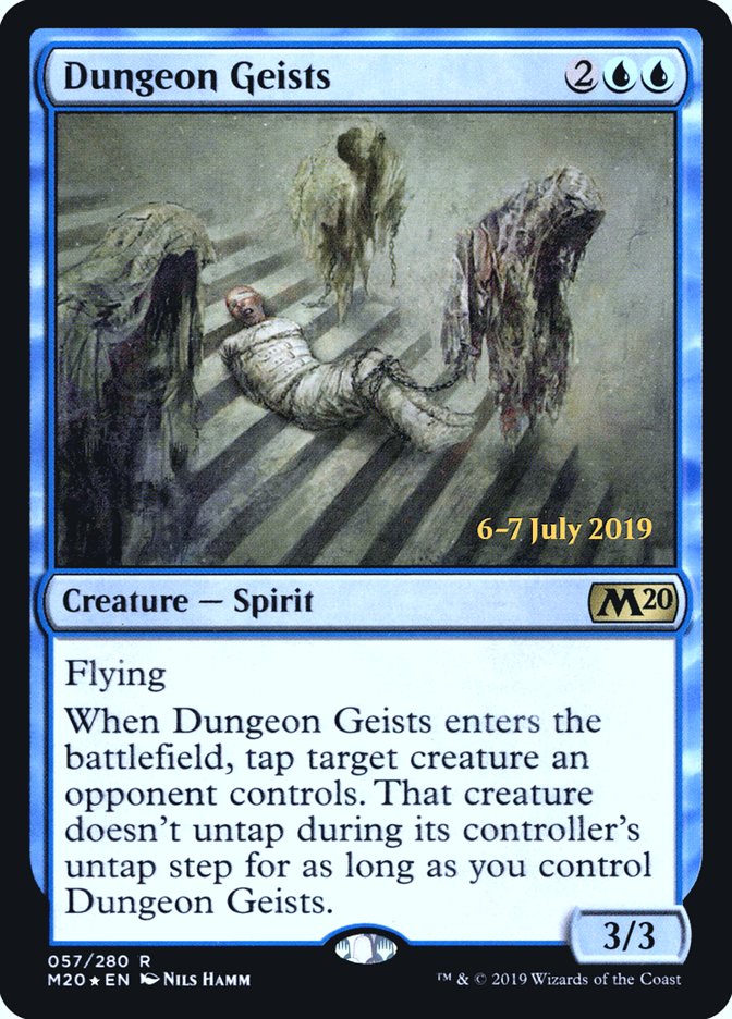 Dungeon Geists  [Core Set 2020 Prerelease Promos] | Magic Magpie