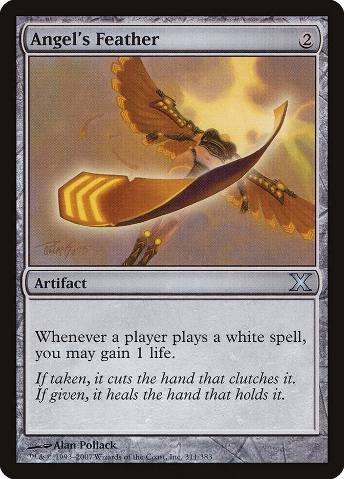 Angel's Feather [Tenth Edition] | Magic Magpie