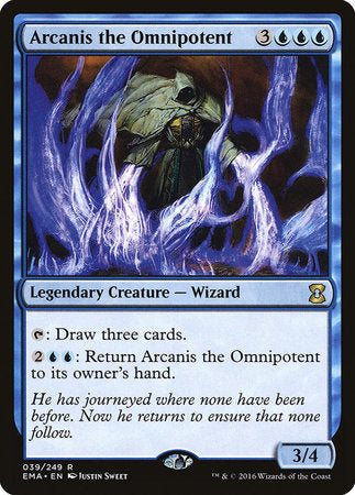 Arcanis the Omnipotent [Eternal Masters] | Magic Magpie