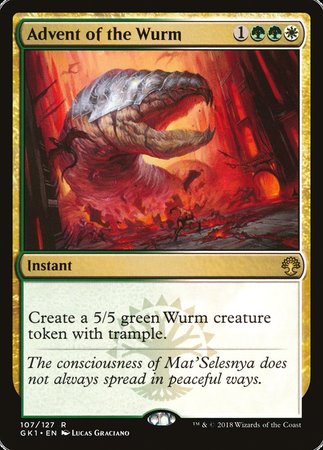 Advent of the Wurm [GRN Guild Kit] | Magic Magpie