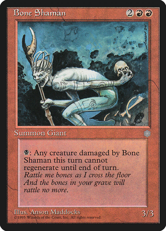 Bone Shaman [Ice Age] | Magic Magpie