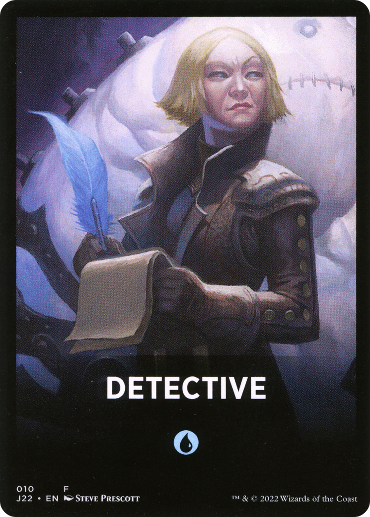 Detective Theme Card [Jumpstart 2022 Front Cards] | Magic Magpie