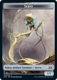 Servo // Shapeshifter Double-sided Token [Double Masters Tokens] | Magic Magpie