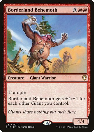 Borderland Behemoth [Commander Anthology Volume II] | Magic Magpie