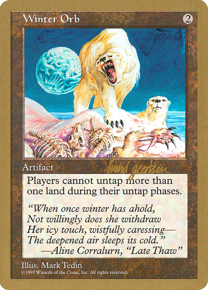 Winter Orb (Svend Geertsen) [World Championship Decks 1997] | Magic Magpie