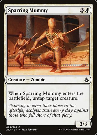 Sparring Mummy [Amonkhet] | Magic Magpie