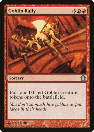 Goblin Rally [Return to Ravnica] | Magic Magpie