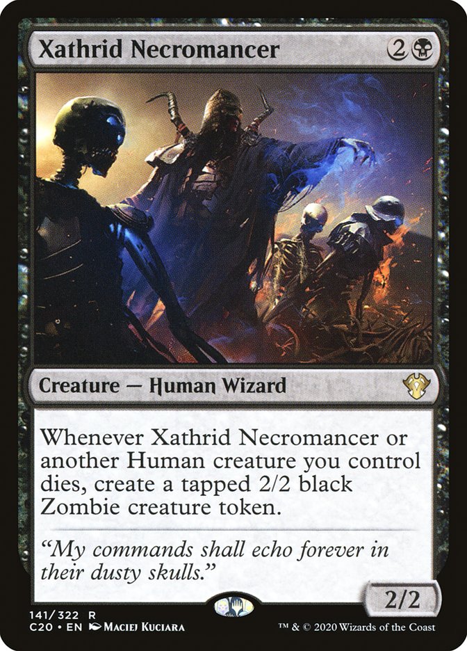 Xathrid Necromancer [Commander 2020] | Magic Magpie