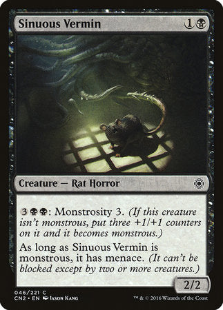Sinuous Vermin [Conspiracy: Take the Crown] | Magic Magpie
