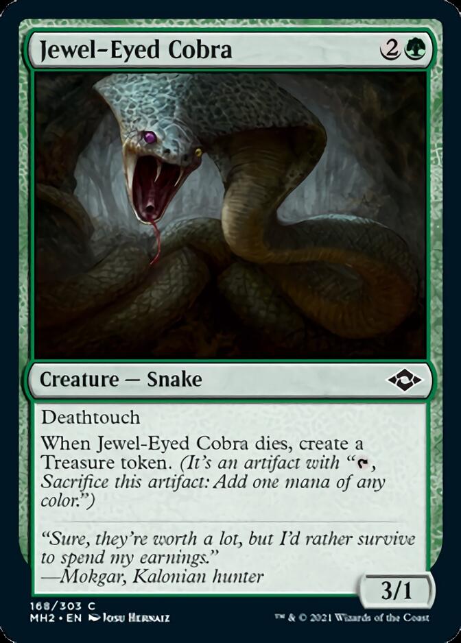 Jewel-Eyed Cobra [Modern Horizons 2] | Magic Magpie
