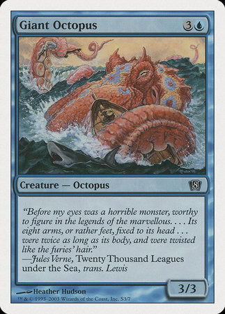 Giant Octopus [Eighth Edition] | Magic Magpie