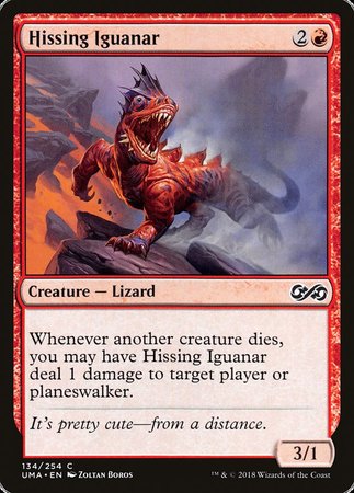 Hissing Iguanar [Ultimate Masters] | Magic Magpie