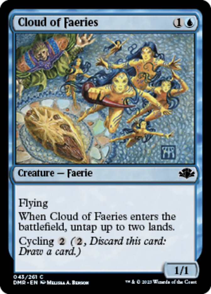 Cloud of Faeries [Dominaria Remastered] | Magic Magpie