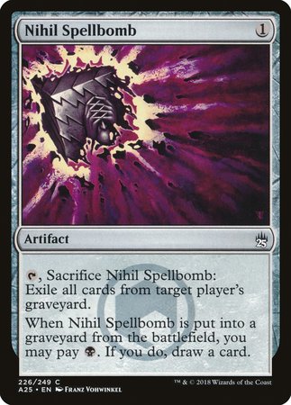 Nihil Spellbomb [Masters 25] | Magic Magpie