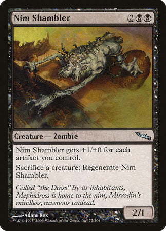 Nim Shambler [Mirrodin] | Magic Magpie