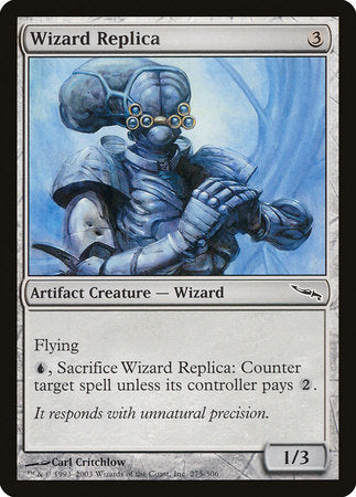 Wizard Replica [Mirrodin] | Magic Magpie