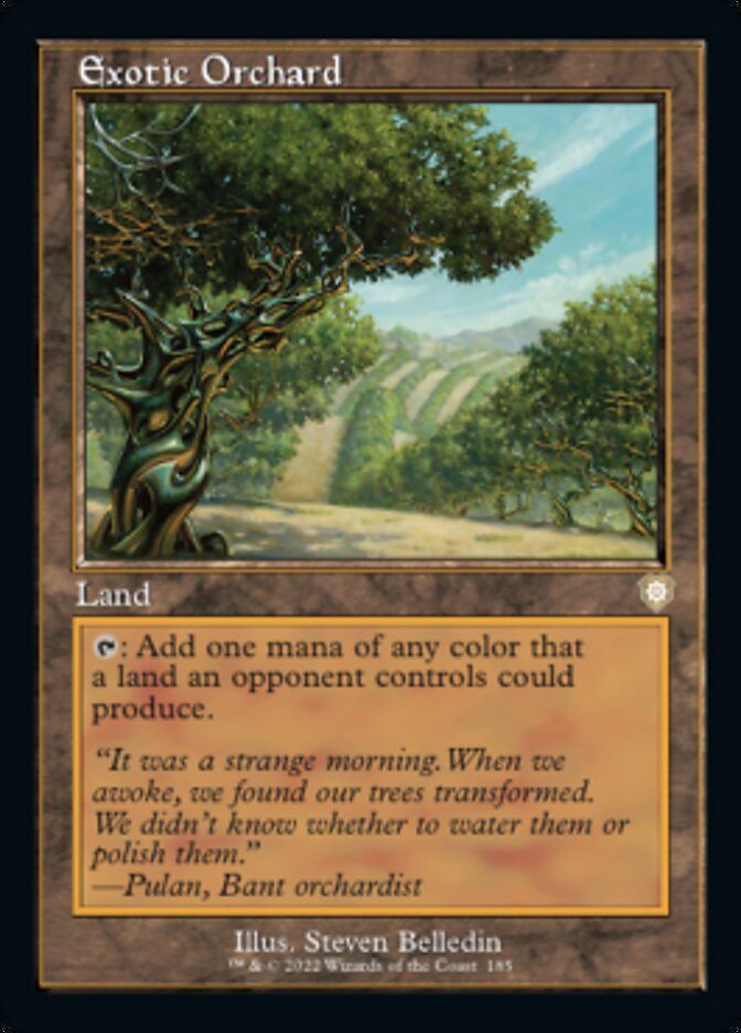 Exotic Orchard (Retro) [The Brothers' War Commander] | Magic Magpie