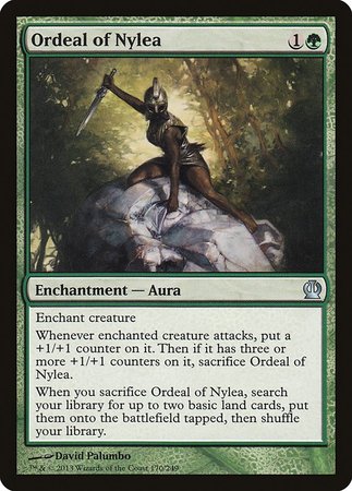 Ordeal of Nylea [Theros] | Magic Magpie