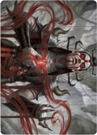Malakir Blood-Priest Art Card [Zendikar Rising Art Series] | Magic Magpie
