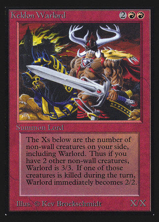 Keldon Warlord (CE) [Collectors’ Edition] | Magic Magpie