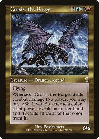 Crosis, the Purger [Invasion] | Magic Magpie
