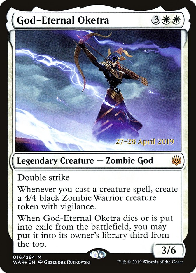 God-Eternal Oketra  [War of the Spark Prerelease Promos] | Magic Magpie