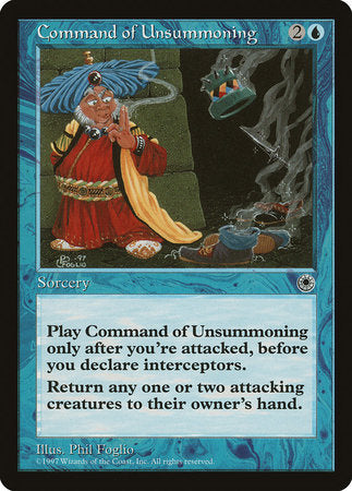 Command of Unsummoning [Portal] | Magic Magpie