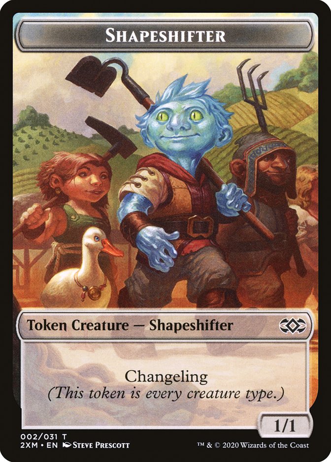 Shapeshifter Token [Double Masters] | Magic Magpie