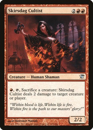 Skirsdag Cultist [Innistrad] | Magic Magpie