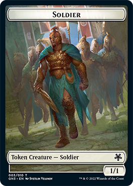 Soldier // Drake Double-Sided Token [Game Night: Free-for-All Tokens] | Magic Magpie