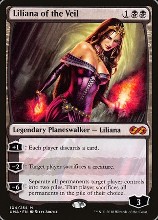 Liliana of the Veil [Ultimate Masters] | Magic Magpie