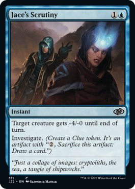 Jace's Scrutiny [Jumpstart 2022] | Magic Magpie