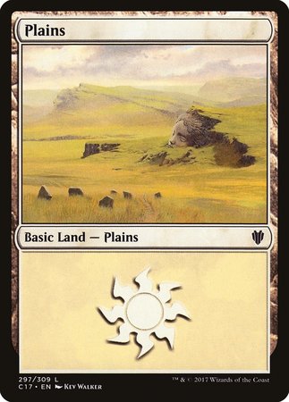 Plains (297) [Commander 2017] | Magic Magpie