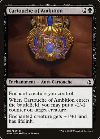 Cartouche of Ambition [Amonkhet] | Magic Magpie