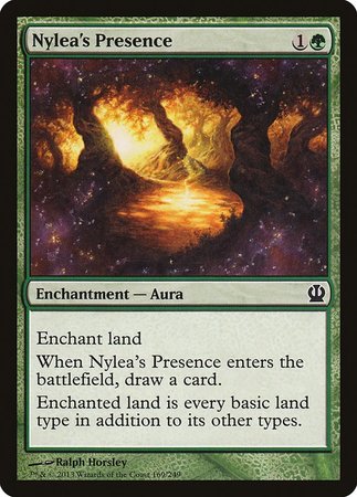 Nylea's Presence [Theros] | Magic Magpie