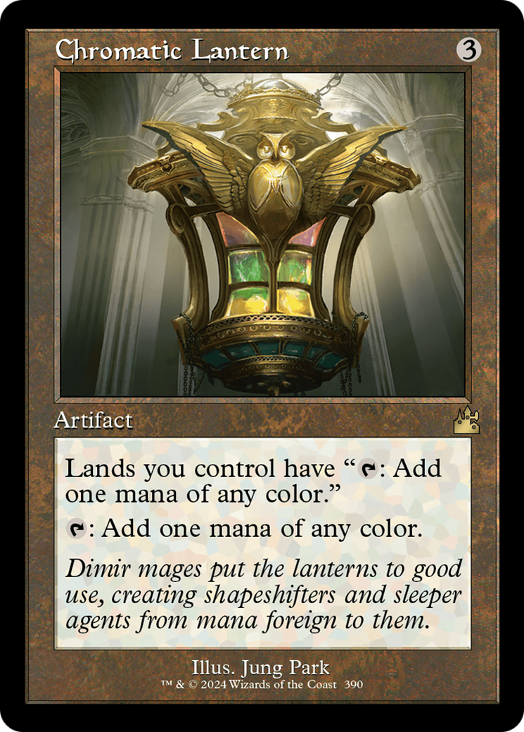 Chromatic Lantern (Retro Frame) [Ravnica Remastered] | Magic Magpie