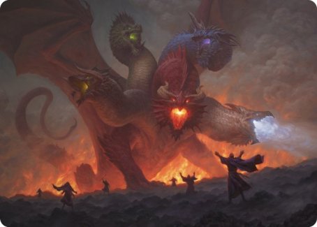 Tiamat Art Card [Dungeons & Dragons: Adventures in the Forgotten Realms Art Series] | Magic Magpie