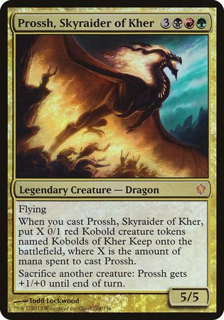 Prossh, Skyraider of Kher (Commander 2013) [Commander 2013 Oversized] | Magic Magpie