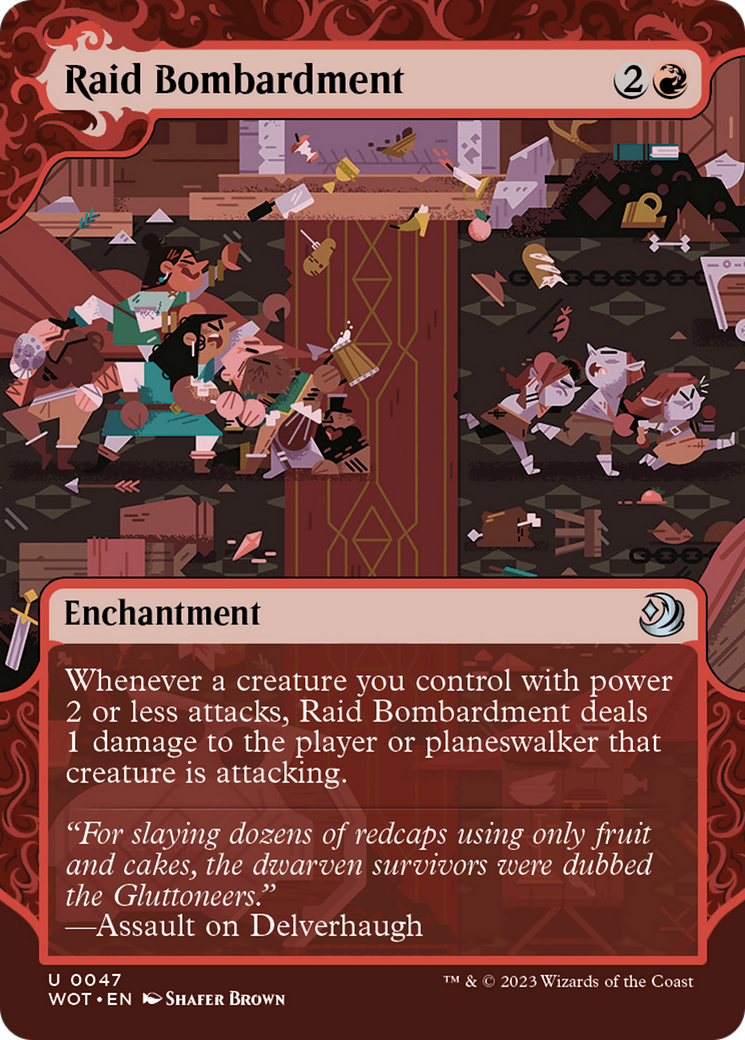 Raid Bombardment [Wilds of Eldraine: Enchanting Tales] | Magic Magpie