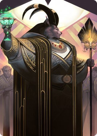 Jetmir, Nexus of Revels 2 Art Card [Streets of New Capenna Art Series] | Magic Magpie