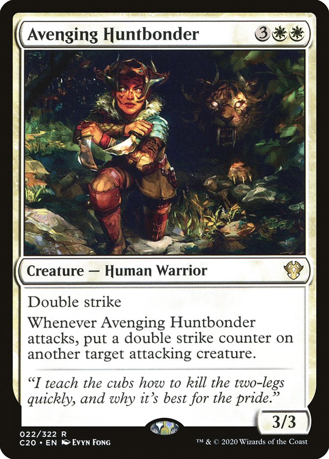 Avenging Huntbonder [Commander 2020] | Magic Magpie