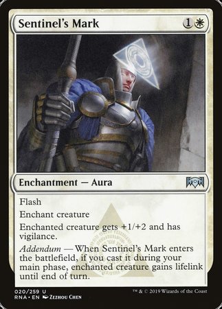 Sentinel's Mark [Ravnica Allegiance] | Magic Magpie