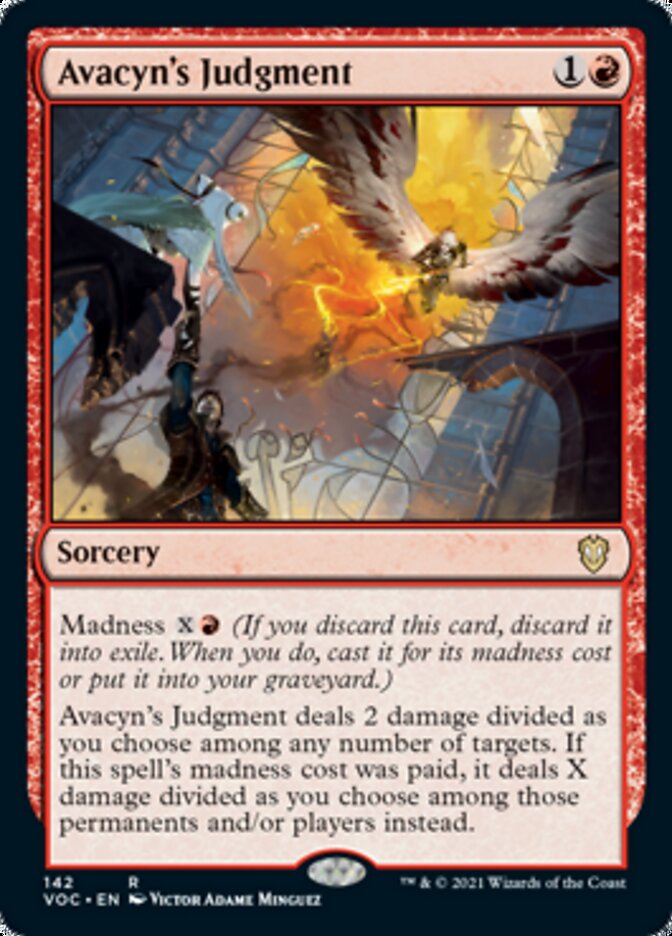 Avacyn's Judgment [Innistrad: Crimson Vow Commander] | Magic Magpie