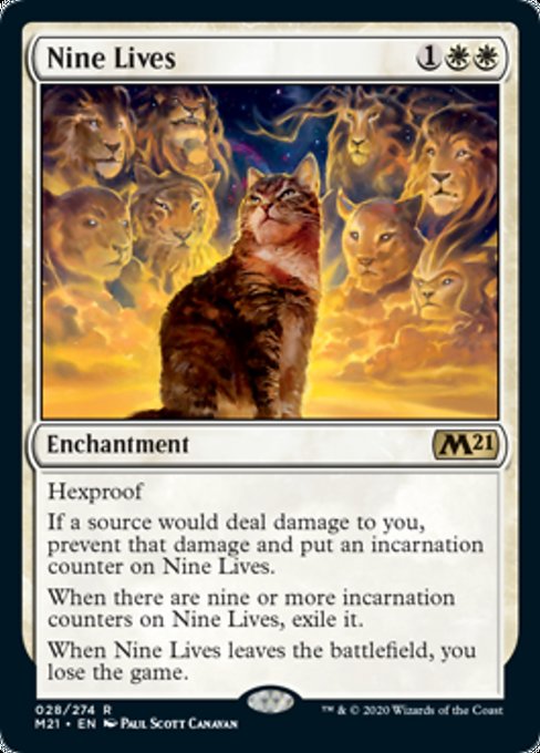 Nine Lives [Core Set 2021] | Magic Magpie