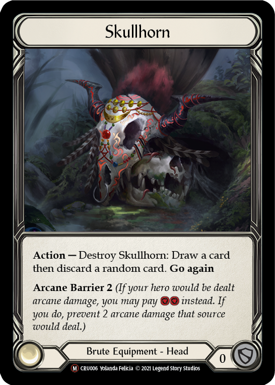 Skullhorn [U-CRU006] Unlimited Normal | Magic Magpie
