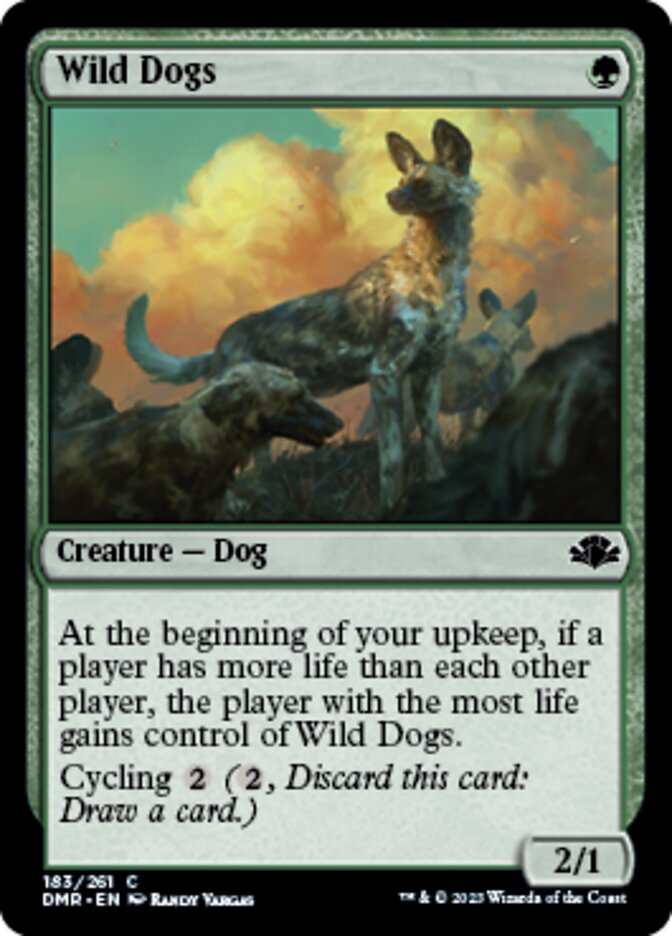 Wild Dogs [Dominaria Remastered] | Magic Magpie