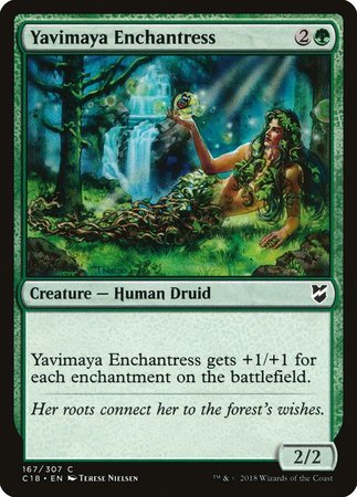Yavimaya Enchantress [Commander 2018] | Magic Magpie